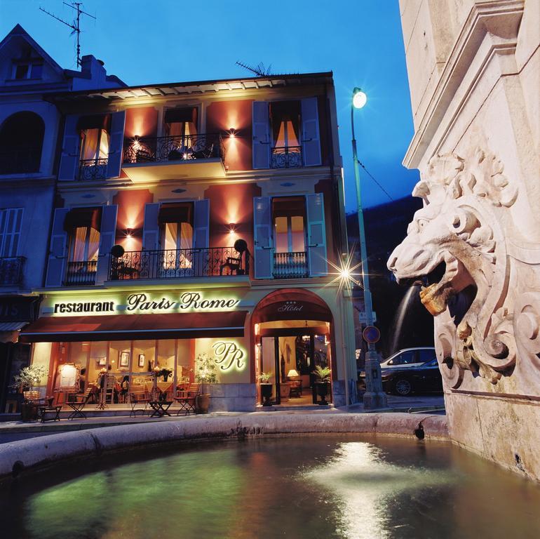Paris Rome Hotel Menton Exterior photo