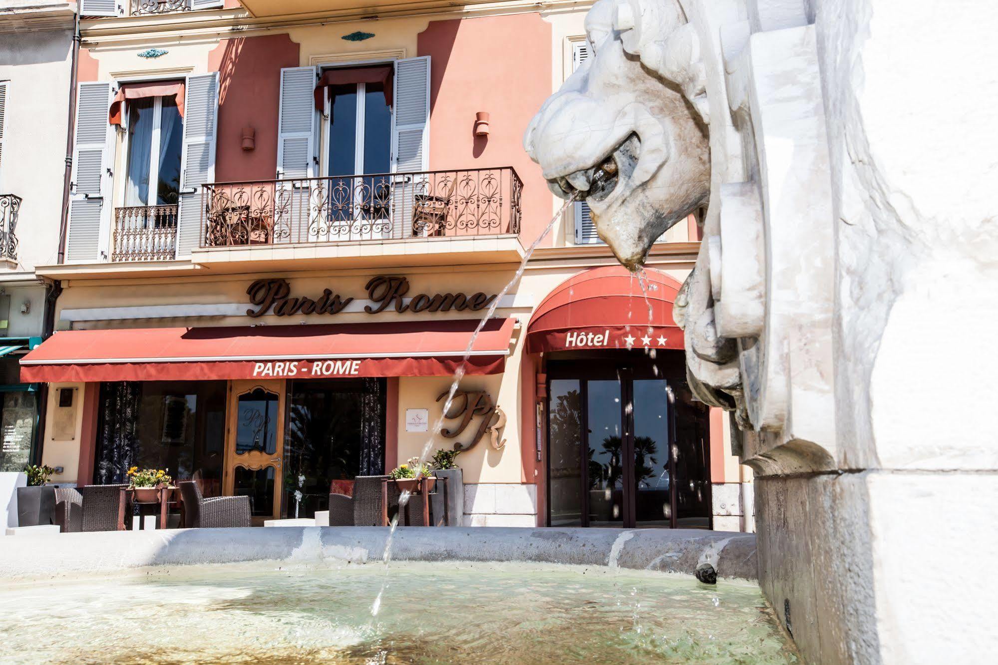 Paris Rome Hotel Menton Exterior photo